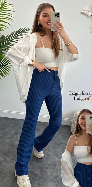 Çizgili pantolon