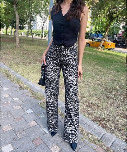 Leopar pantolon