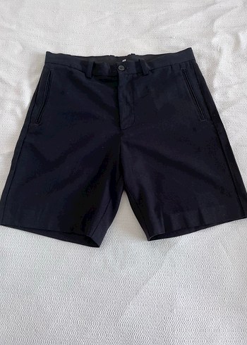 H&M Sik Ve Rahat Lacivert Sort Hic Giyilmedi