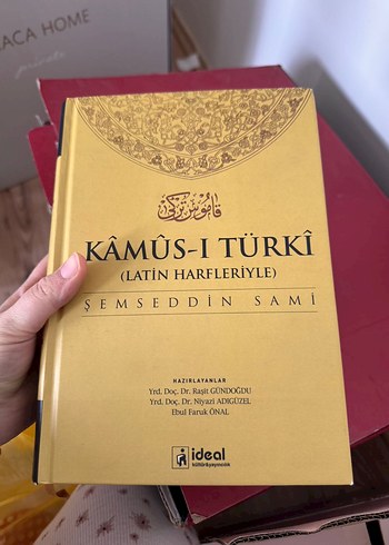 Kâmus-ı Türkî Latin Harfleriyle - Şemseddin Sami