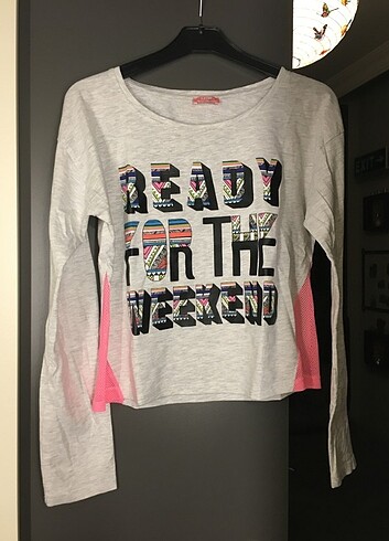 Lc Waikiki Teen Uzun Kollu Tshirt (S-M Beden) 