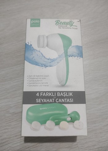 Pastel Yeşil Elektronik Yüz Temizleme Cihazı