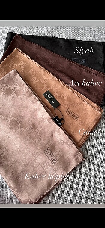 Vakko desen camel şal