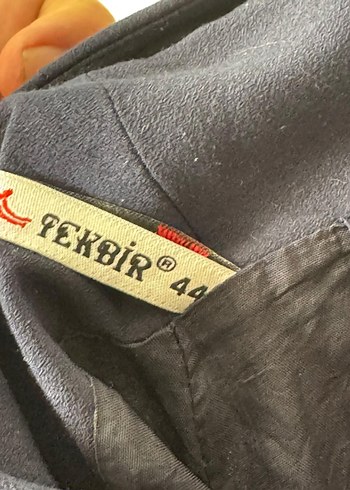 44 Beden TEKBİR marka piliseli, Uzun, Çok Renkli Etek