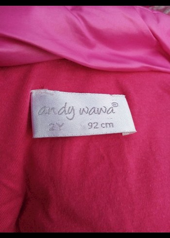 Kız Çocuk Kapüşonlu Pembe Yelek - Görsel 6