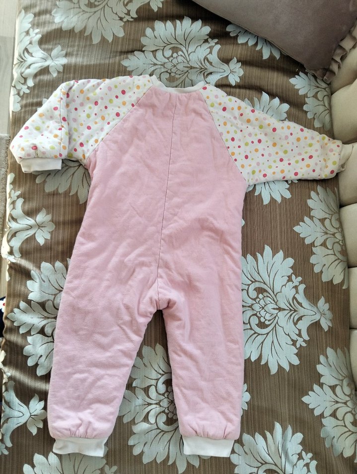 Kız Bebek Baskılı Tulum 4 yaş - Görsel 2