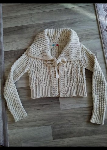 Ön marka Şal yaka Örgü Hırkası - Görsel 2