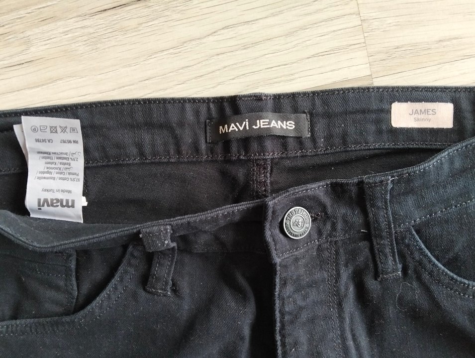 Mavi James pantolon - Görsel 3