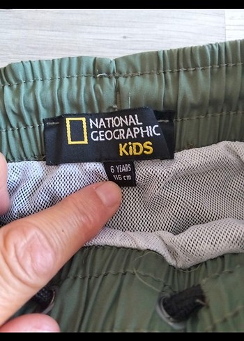 Erkek çocuk Haki Şort - Görsel 4