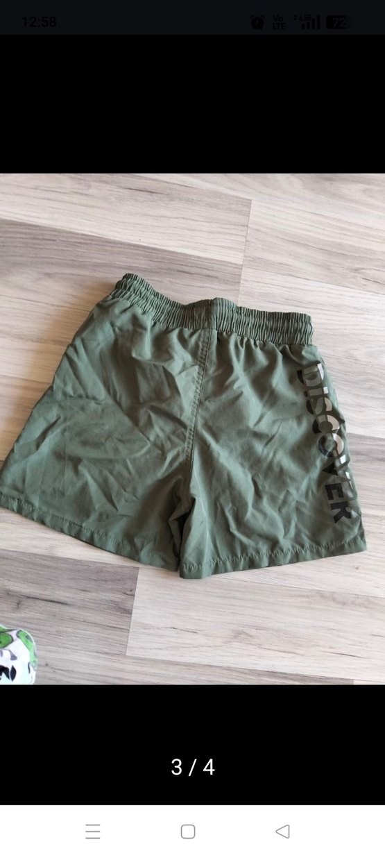 Erkek çocuk Haki Şort - Görsel 3