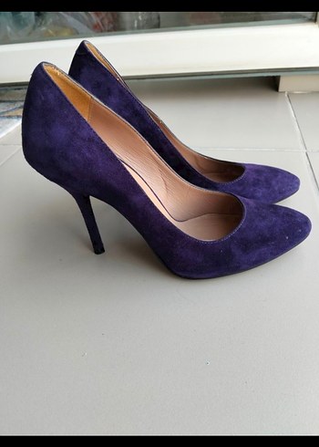 İnci marka Süet Stiletto Ayakkabı - Görsel 2