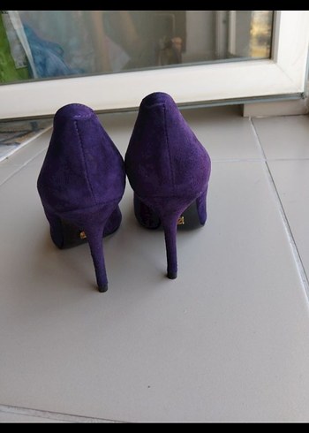 İnci marka Süet Stiletto Ayakkabı - Görsel 3