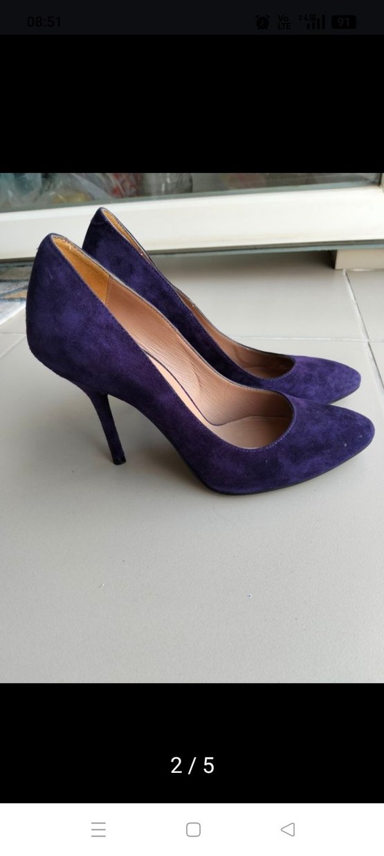 İnci marka Süet Stiletto Ayakkabı - Görsel 2