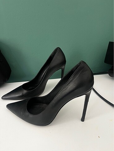 Jabotter Jabotter Monaco Deri 10 Cm Stiletto