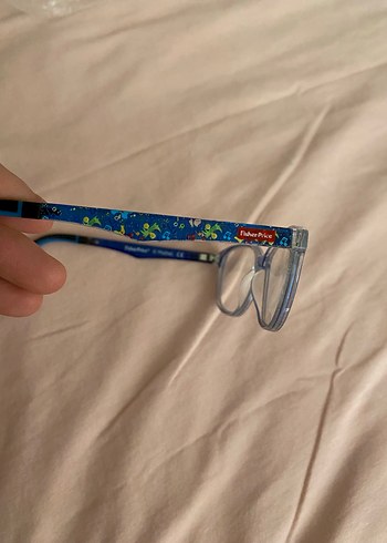 Çocuk Mavi Elastik Minimalist Gözlük çerçevesi - Görsel 2