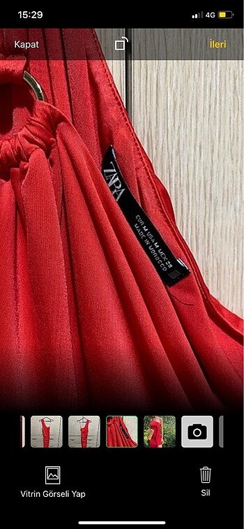 zara mezuniyet elbise - Görsel 4