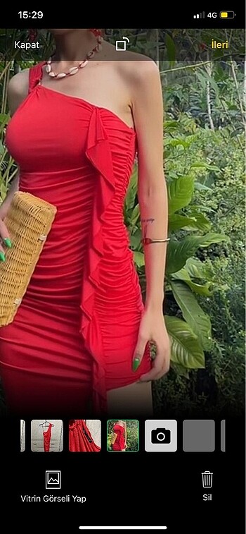 zara mezuniyet elbise - Görsel 5