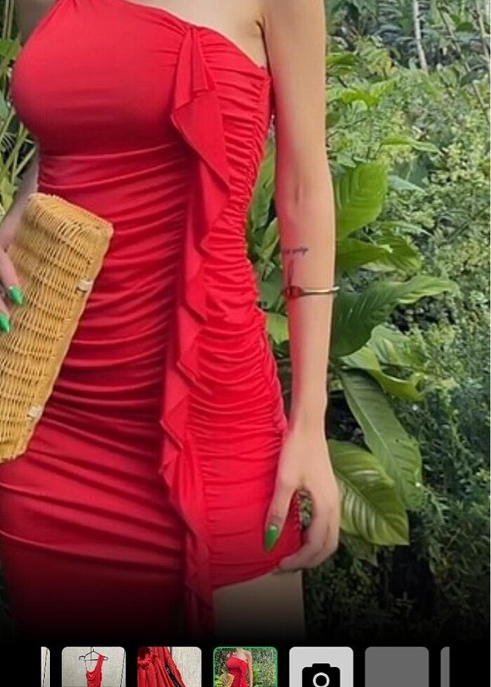 zara mezuniyet elbise - Görsel 5