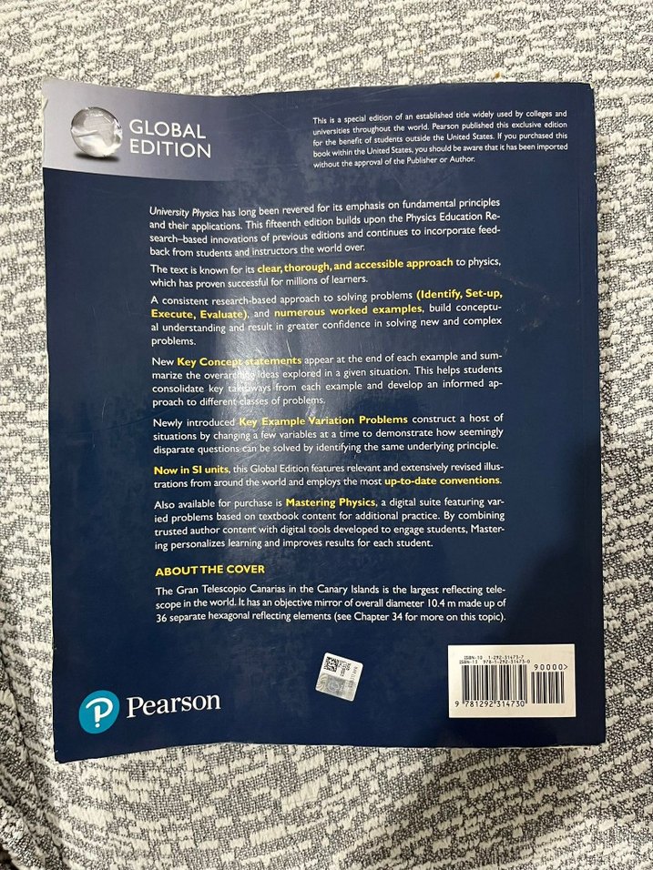 University Physics with Modern Physics Orjinal Kitap - Görsel 4