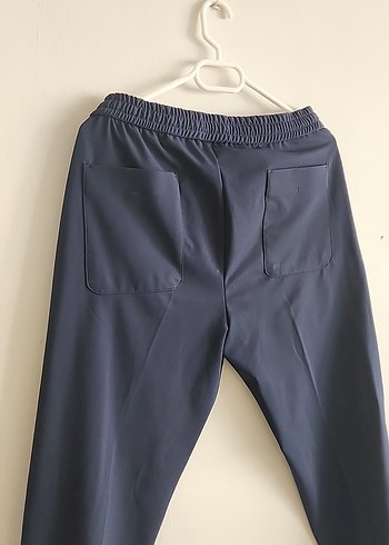 Erkek Lacivert Fit Kumaş Lufian Pantolon - Görsel 8