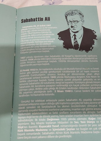Yeni Dünya - Sabahattin Ali'nin roman kitabı - Görsel 4