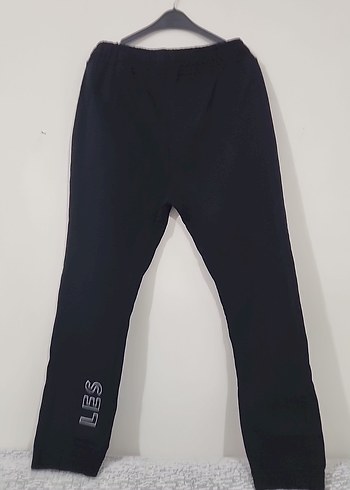 Les Benjamins Erkek Siyah, Kışlık Eşofman Altı - Görsel 5