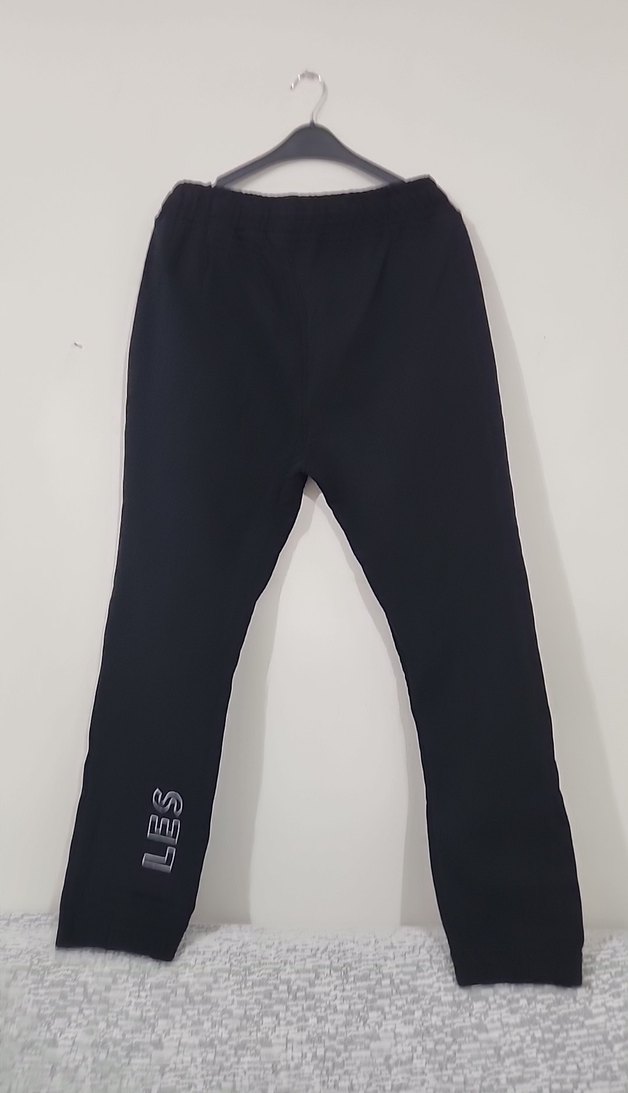 Les Benjamins Erkek Siyah, Kışlık Eşofman Altı - Görsel 5