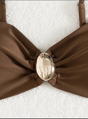 s Beden Kahverengi bikini takımı