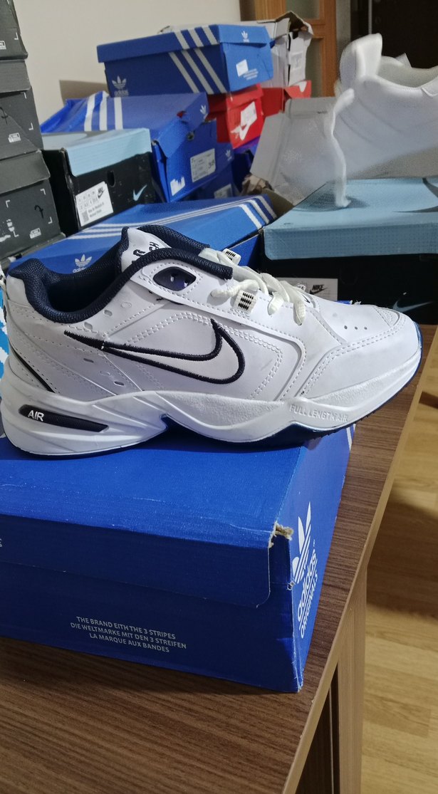 Beyaz Nike kadın Spor Ayakkabı - Görsel 3