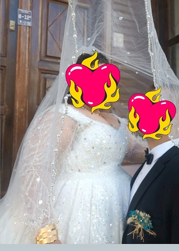 Gelinlik Modern Klasik Beyaz A Kesim Gelinlik