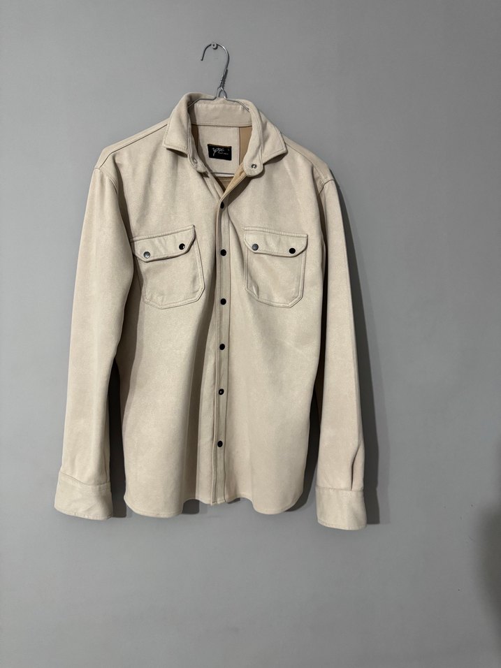 Süet erkek gömlek - Görsel 2