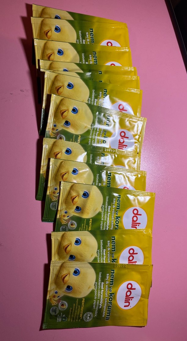 Dalin Bebek Saç & Vücut Şampuanı 10 ml - Görsel 4