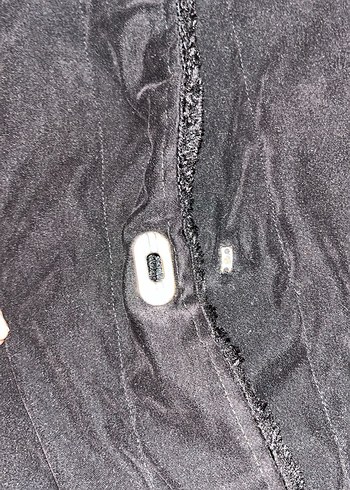 Kürklü Siyah Midi Süet Bayan Kaban - Görsel 2