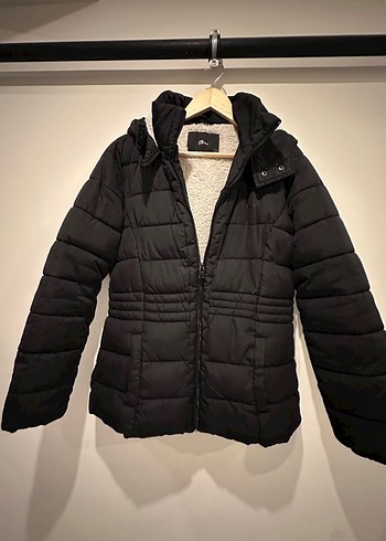LTB Siyah Kapusonlu Sisme Mont