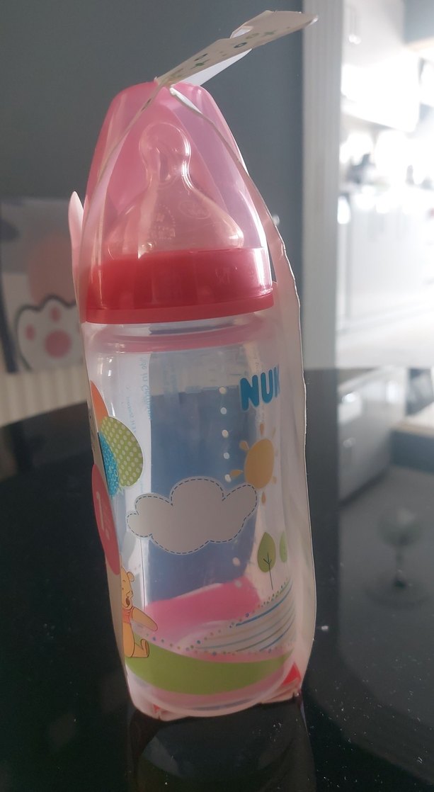 NUK First Choice Pembe Bebek Biberonu - Görsel 2