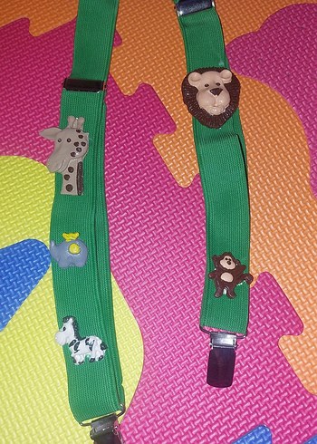 Çocuklar için Renkli Ayarlanabilir Askı - Görsel 3