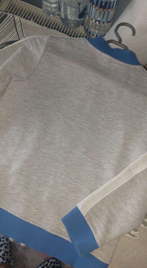 Chicco Erkek Çocuk Gri Fermuarlı Sweatshirt - Görsel 3