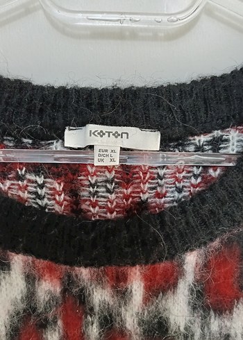 Kürk Detaylı Uzun Kollu Salaş Kadın Kazak - Görsel 3