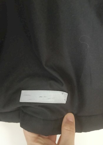 Erkek Çocuk Gri Kürklü Kapüşonlu Mont - Görsel 5