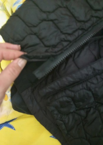 Erkek Gri Fermuarlı Yüksek Yakalı Ceket - Görsel 3