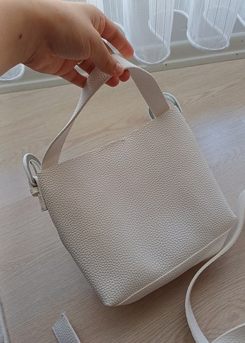 Beden Minimalist Beyaz Kadın Çanta