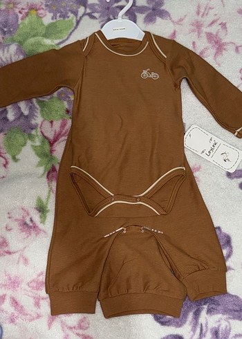 3 lü yenidoğan set 3-6 ay arası - Görsel 2