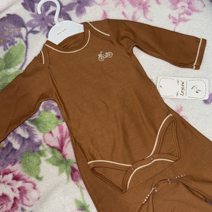 3 lü yenidoğan set 3-6 ay arası - Görsel 4