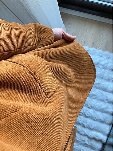 l Beden kahverengi Renk Tüzün karamel rengi ceket
