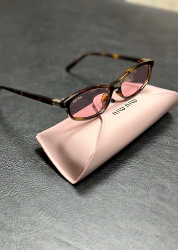 Miu Miu Miu Miu Kadın Pembe Gözlük