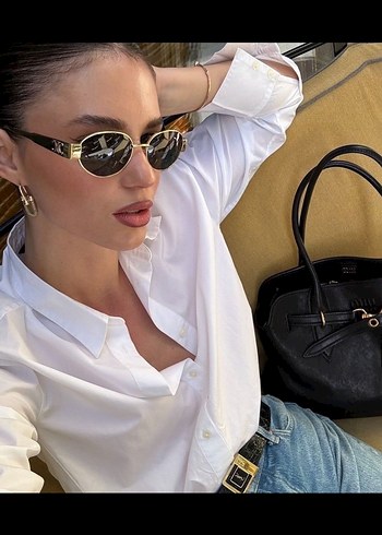 Celine set Güneş Gözlüğü Çantası ile