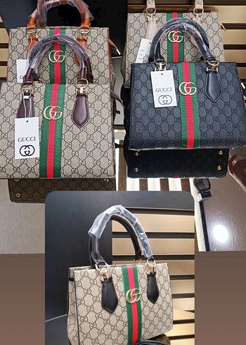 Gucci Gucci Baskılı Kahverengi Kadın Çanta
