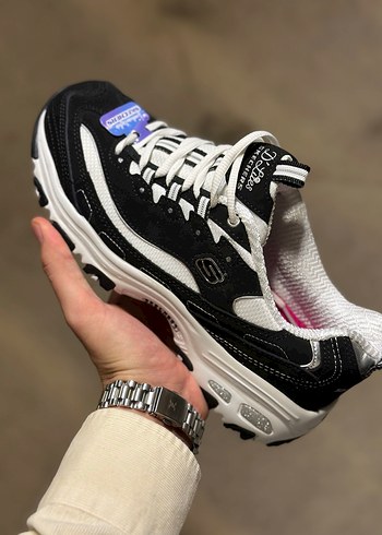 Skechers Skechers Siyah Beyaz Kadın Spor Ayakkabı