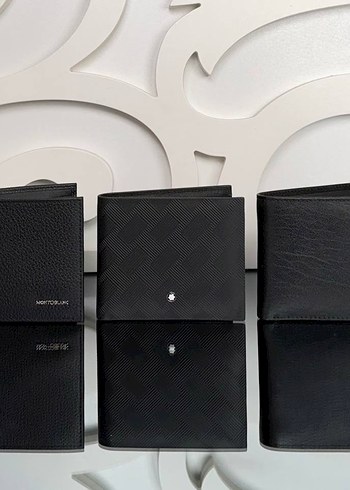 Montblanc Siyah Desenli Erkek Cüzdan - Görsel 9