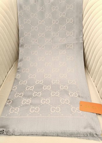 Gucci ithal ipek Kadın Şal - Görsel 3
